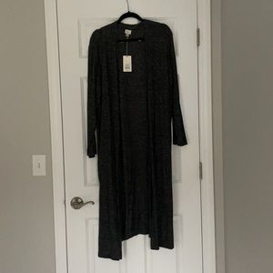 Target Dark Grey Duster Cardigan